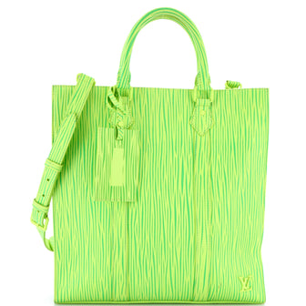 Louis Vuitton x Park Seo-Bo Sac Plat Bag Embossed XL Epi Leather