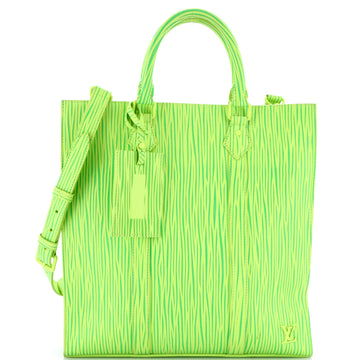 Louis Vuitton x Park Seo-Bo Sac Plat Bag Embossed XL Epi Leather