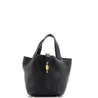 Hermes Picotin Lock Bag Clemence MM