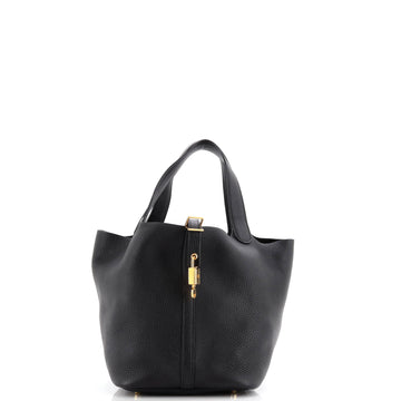 Hermes Picotin Lock Bag Clemence MM