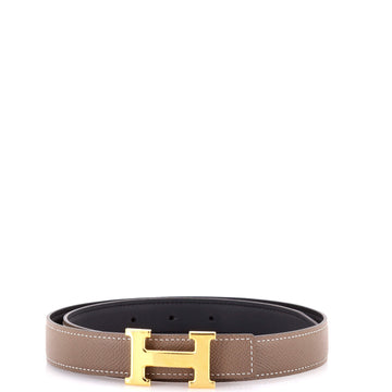 Hermes Constance Reversible Belt Leather Thin
