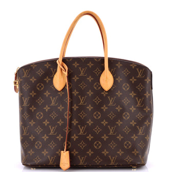 Louis Vuitton Lockit NM Handbag Monogram Canvas MM