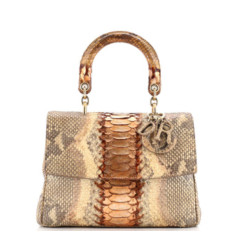 Christian Dior Be Dior Bag Python Medium