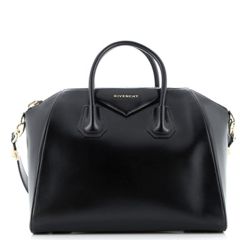 Givenchy Antigona Bag Glazed Leather Medium