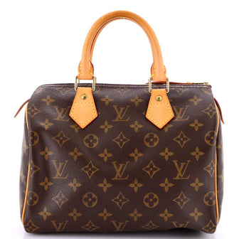 Louis Vuitton Speedy Handbag Monogram Canvas 25