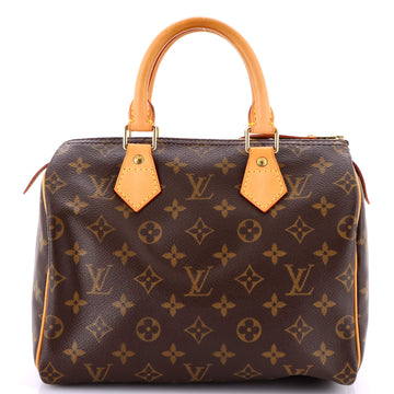 Louis Vuitton Speedy Handbag Monogram Canvas 25