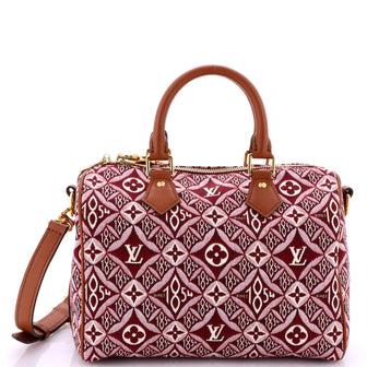 Louis Vuitton Speedy Bandouliere Bag Limited Edition Since 1854 Monogram Jacquard 25
