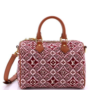 Louis Vuitton Speedy Bandouliere Bag Limited Edition Since 1854 Monogram Jacquard 25