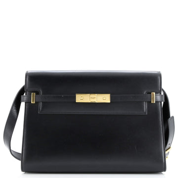 Saint Laurent Manhattan Shoulder Bag Leather Medium