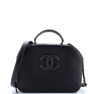 Chanel Coco Curve Vanity Case Calfskin and Quilted Goatskin Medium