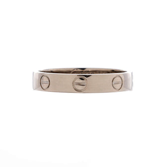 Cartier Love Wedding Band Ring 18K White Gold
