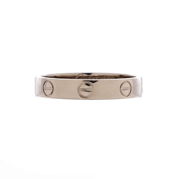 Cartier Love Wedding Band Ring 18K White Gold