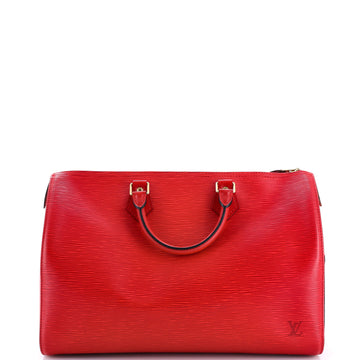 Louis Vuitton Speedy Handbag Epi Leather 35