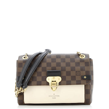 Louis Vuitton Vavin Handbag Damier with Leather PM