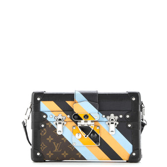 Louis Vuitton Petite Malle Handbag Limited Edition Monogram Canvas