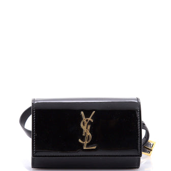 Saint Laurent Classic Monogram Kate Belt Bag Patent