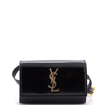 Saint Laurent Classic Monogram Kate Belt Bag Patent