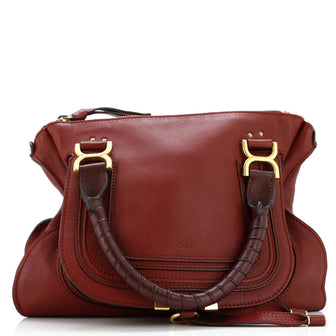 Chloe Marcie Shoulder Bag Leather Medium