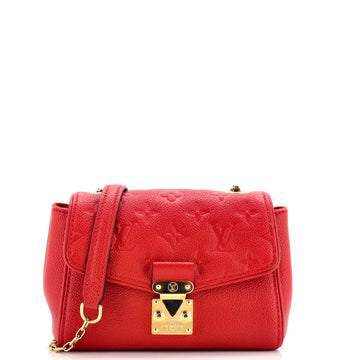 Louis Vuitton Saint Germain Handbag Monogram Empreinte Leather BB