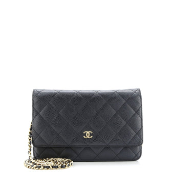 Chanel Wallet on Chain Quilted Caviar