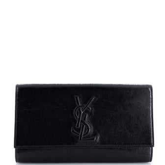 Saint Laurent Belle de Jour Clutch Leather Large