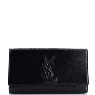 Saint Laurent Belle de Jour Clutch Leather Large