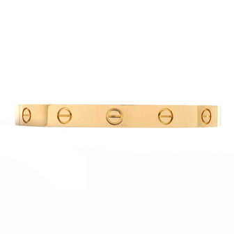 Cartier Love Cuff Bracelet 18K Yellow Gold