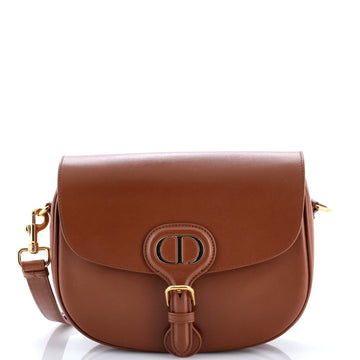 Christian Dior Bobby Flap Bag Leather Medium