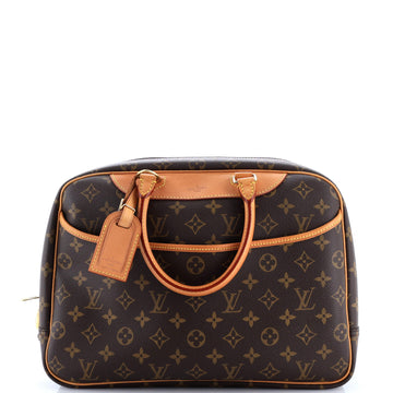 Louis Vuitton Deauville Handbag Monogram Canvas