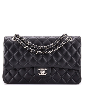 Chanel Classic Double Flap Bag Quilted Lambskin Medium