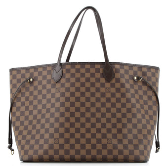 Louis Vuitton Neverfull NM Tote Damier GM