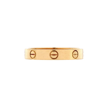 Cartier Love Wedding Band Ring 18K Yellow Gold