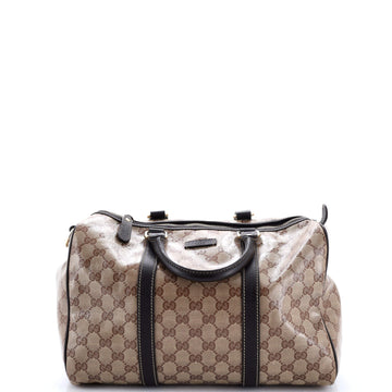 Gucci Joy Boston Bag GG Coated Canvas Medium