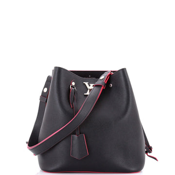 Louis Vuitton Lockme Bucket Bag Leather