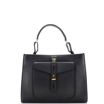 Tom Ford T Twist Top Handle Bag Leather Small