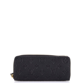 Louis Vuitton Clemence Wallet Monogram Empreinte Leather