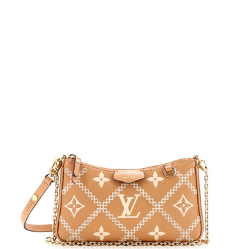 Louis Vuitton Easy Pouch on Strap Monogram Empreinte Giant Broderies