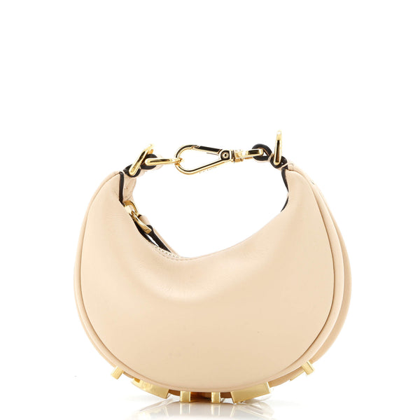 Fendi Fendigraphy Bag Leather Nano Neutral 3524222