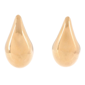 Bottega Veneta Drop Earrings Gold Plated Sterling Silver Large