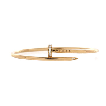 Cartier Juste un Clou Bracelet 18K Yellow Gold with Diamonds Small