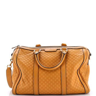 Gucci Joy Boston Bag Microguccissima Leather Medium