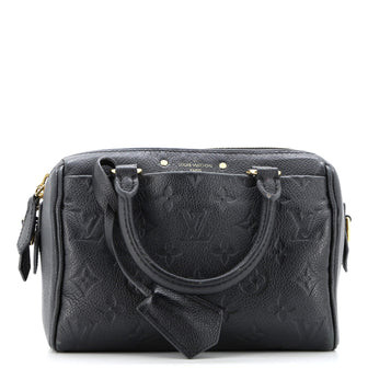 Louis Vuitton Speedy Bandouliere NM Bag Monogram Empreinte Leather 20