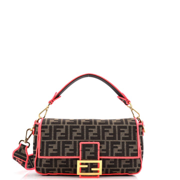 Fendi Baguette NM Bag Zucca Canvas Medium