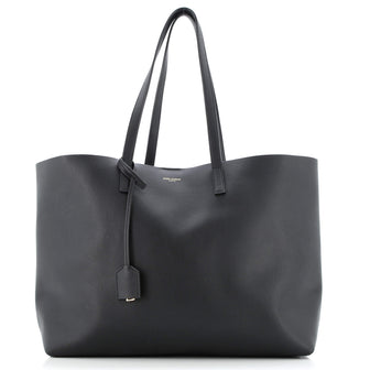 Saint Laurent Shopper Tote Leather Large