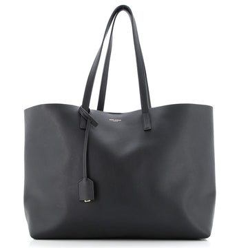 Saint Laurent Shopper Tote Leather Large
