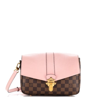 Louis Vuitton Clapton Handbag Damier and Leather PM