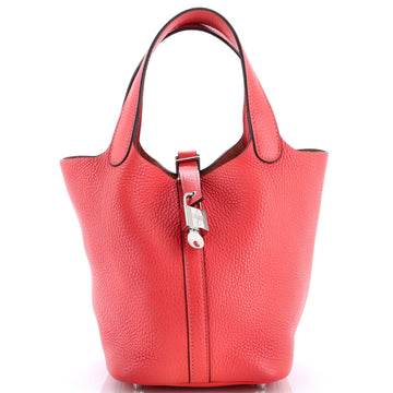 Hermes Picotin Lock Bag Clemence PM