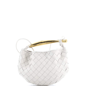 Bottega Veneta Sardine Top Handle Bag Intrecciato Nappa Mini