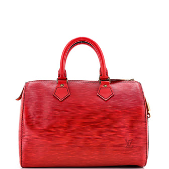 Louis Vuitton Speedy Handbag Epi Leather 25