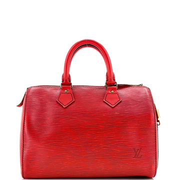 Louis Vuitton Speedy Handbag Epi Leather 25